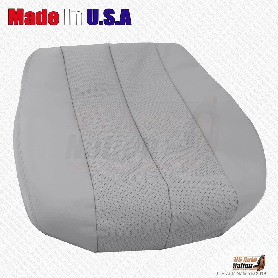 1994 1995 Mercedes Benz SL300 SL320 SL500 SL600 Driver Bottom capa de couro cinza - Imagem 4 de 4