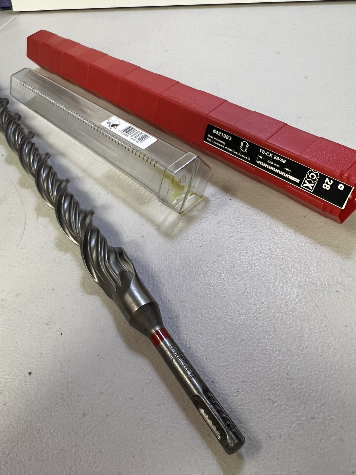 Hilti 28mm TECX (SDS PLUS) METRIC HAMMER DRILL BIT / TECX 28/48 421983 eBay