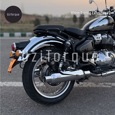 Rhino Racing Exhausts For Royal Enfield Classic 650 V4 (Stainless Steel)