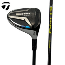 TaylorMade SIM Max 3 Fairway Wood  Mamiya LinQ Gunmetal 6F4 Stiff Shaft