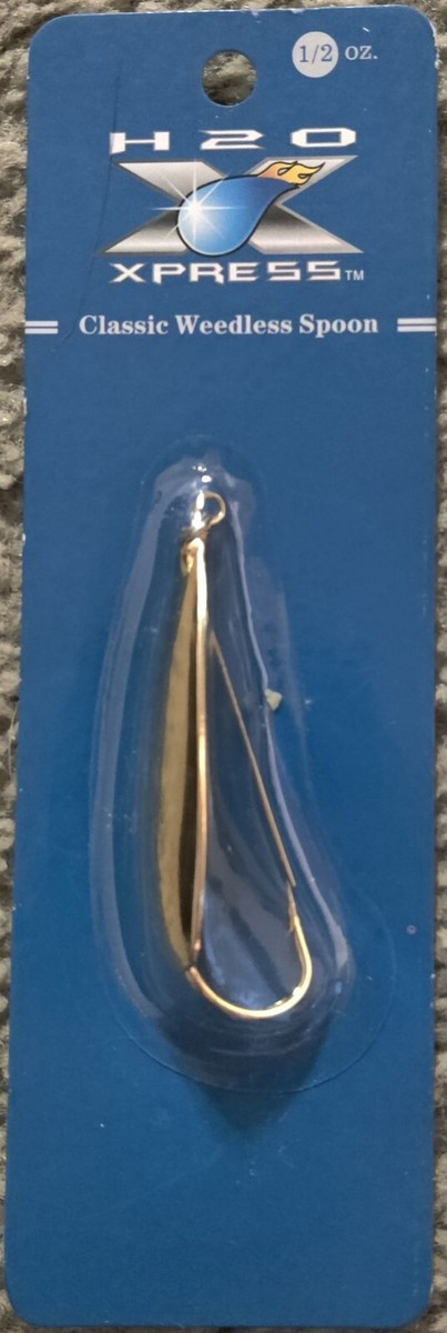 Lot De Têtes Plombées Academy H2O Xpress – 1/2 Oz, 1/4 Oz, 1/16 Oz – Cuillère Anti-herbes – Coloris Jaune