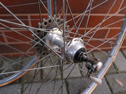 road bike tubular wheel set 700C Fiamme hubs Ofmega 36/36 H Regina corsa - Picture 3 of 12