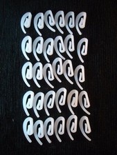 Rufflette standard white curtain tape hooks (pack of 30) R5