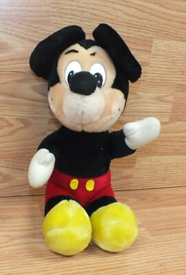 Disneyland Walt Disney World Mickey Mouse Mfr 101 Plush Toy Stuffed Animal Ebay Disneyland Walt Disney World Mickey Mouse Mfr 101 Plush Toy Stuffed Animal Ebay
