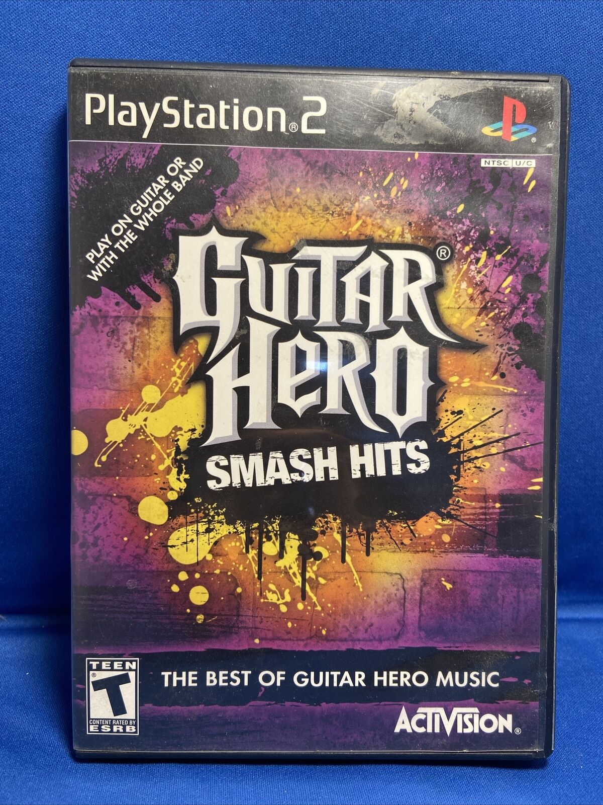 In Stock Now!) Guitar Hero Smash Hits Guitar Game for PS2 +