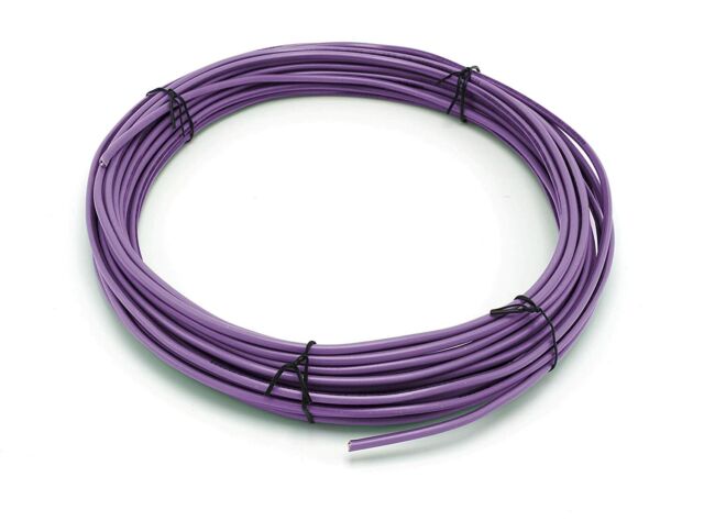 THHN / Building Wire - Purple Jacket - 10 Gauge Solid Copper UL UV - 25 Ft THHN / Building Wire - Purple Jacket - 10 Gauge Solid Copper UL UV - 25 Ft