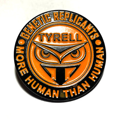 Tyrell Corp Pin Anstecker Blade Runner Replikant Bladerunner menschlicher als menschlich