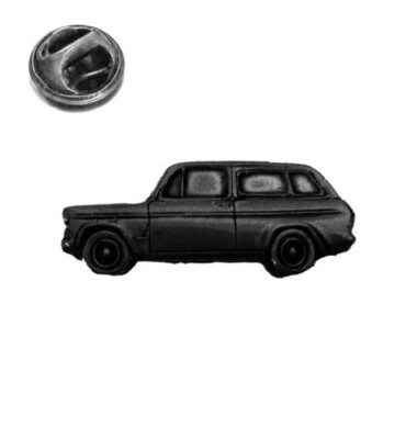 Anglia 105E Estate ref70  3D car black colour lapel pin badge