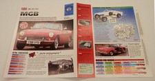 MG MGB 1962-1964 British Sports Car IMP HOT CARS Brochure