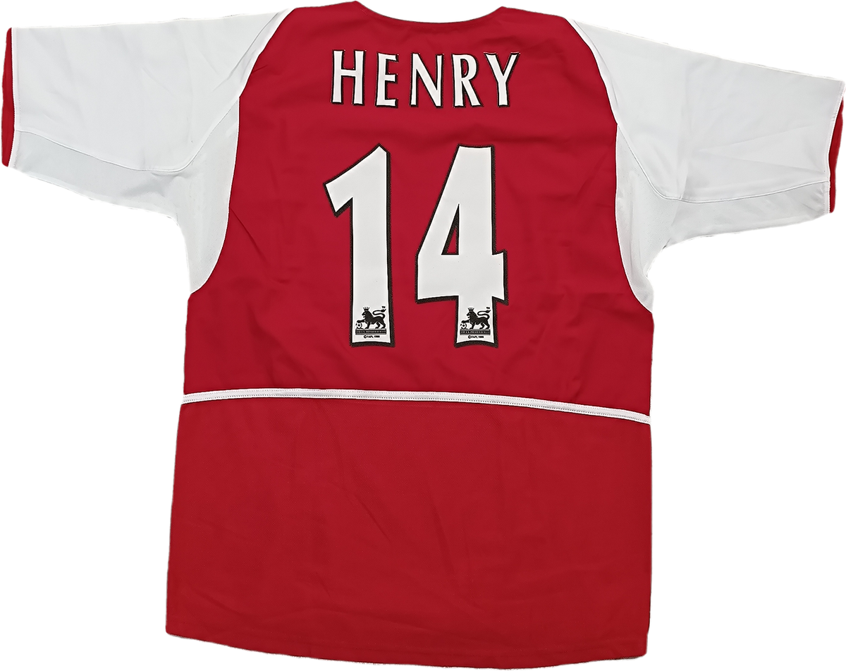 NIKE　2002〜03 アーセナル　アンリ　ARSENAL　HENRY 2nd 2002/03 Nike Arsenal Away Player Issue Shirt Henry Match