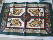 ULSTER WEAVERS Ireland Tea Towel Celtic Celebration Irish Linen 28" x 18" NOS