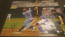 Oswaldo Arcia Minnesota Twins Autographed 11x14 Photo COA BUF