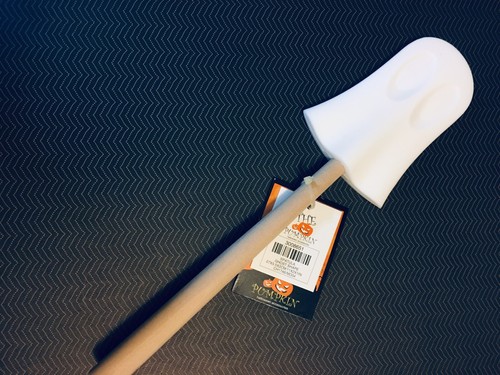 HALLOWEEN WHITE GHOST SHAPED SILICONE SPATULA HAUNTED SPOOKY - Picture 5 of 6