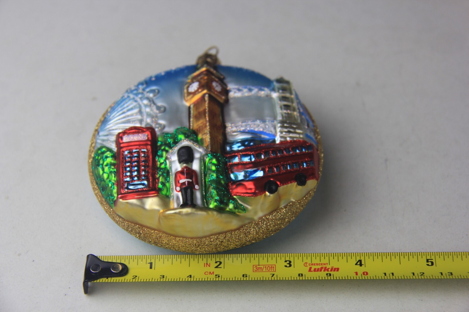 Nordstrom at home "I Love England" Landmark Christmas Ornament w/Box