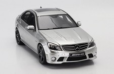 GT SPIRIT 1/18 Mercedes-Benz w204 C63 AMG 2007 (Silver)