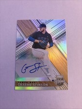 Graeme Stinson 2019 Panini Elite Extra Edition #88 Autographs Tampa Bay Rays