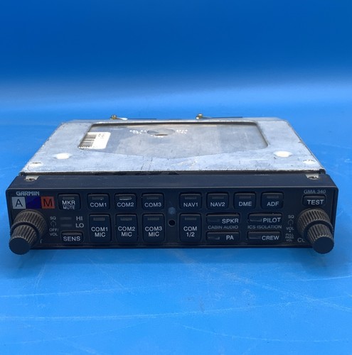 Garmin GMA 340 Audio Panel P/N 011-00401-10