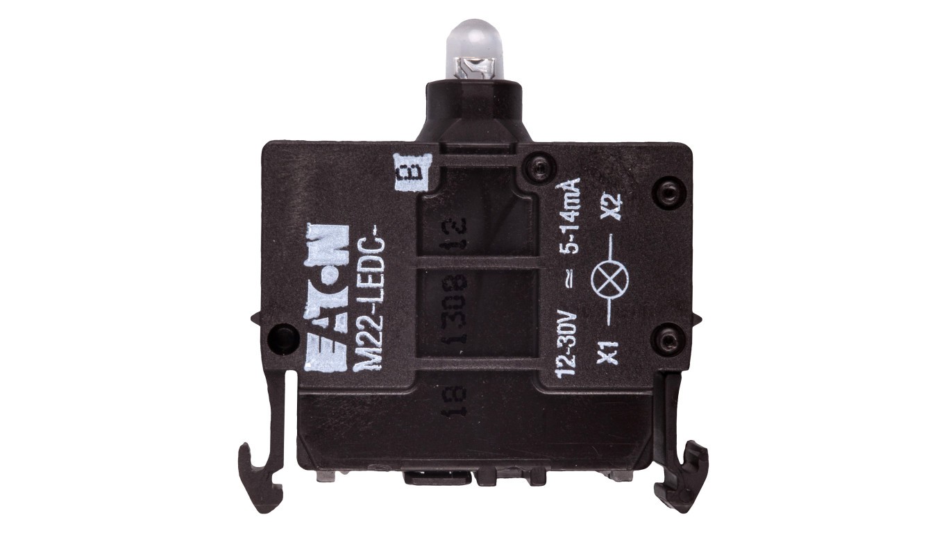 LED Socket Blue 12-30V AC/DC M22-LEDC-B 218058 RMQ Titanium