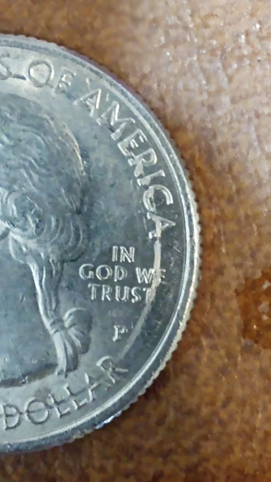 2014 P Utah Arches Quarter Double Strike Ring Mint ERROR Through Writing Rare!! - Image 2 of 4