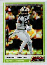 2020 Panini Donruss Football Demario Davis Action All Pros No. AAP-DD Saints