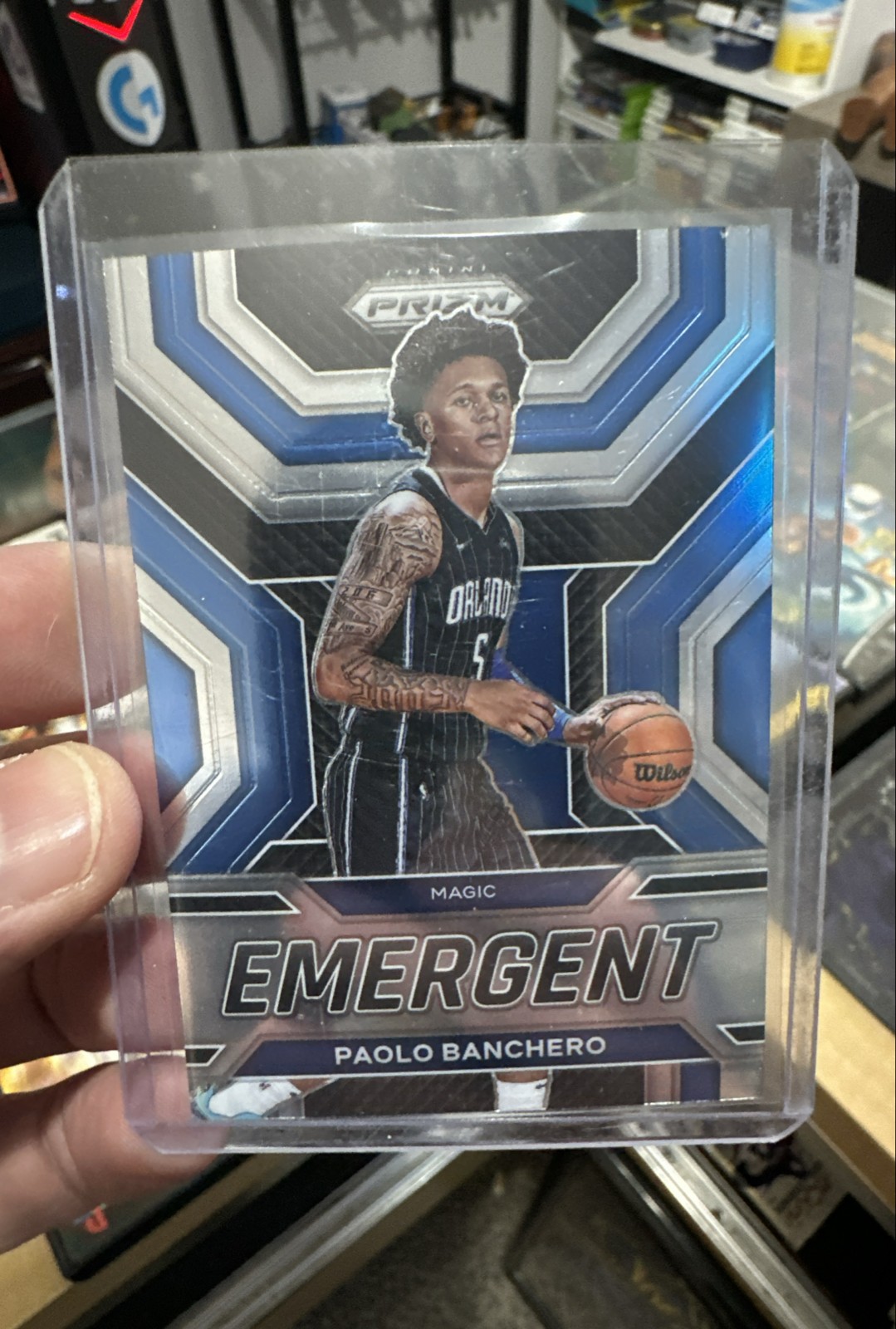 2022-23 Panini Prizm - Emergent Paolo Banchero #25 Silver Prizm (RC)