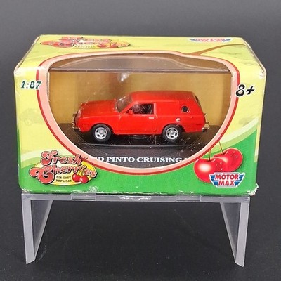 Motor Max Fresh Cherries 1977 Ford Pinto Cruising Wagon HO Scale Orange #73950