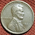 1923 S Lincoln Wheat Cent Copper 1C Coin XF