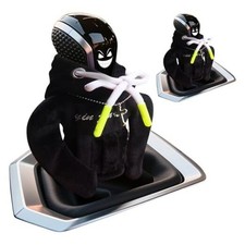 2 pcs Gear Shift Hoodie, Car Gear Shift Cover Universal Shifter Knobs Black-2