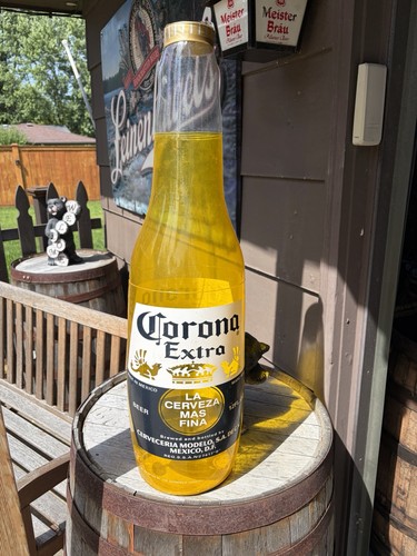 Corona Extra Cerveza Inflatable Blowup Beer Bottle Advertising Display