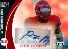 2017 Sage Hit Premier Draft Autographs Blue AUTO #A87 Paul Magloire Jr