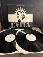 Record Album Evita Premiere American Recording Double Album LP NM/VG