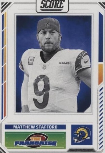 2025 Score #19 Matthew Stafford The Franchise Los Angeles Rams | eBay