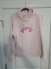 Under Armour Hoodie Pullover - Womens Size XL - Pink - Preowned L