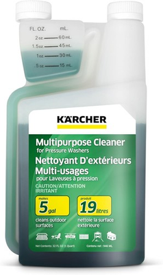 #ad Kärcher Multi Purpose Pressure Washer Detergent 32 Fl Oz Pack of 1 Green $19.93