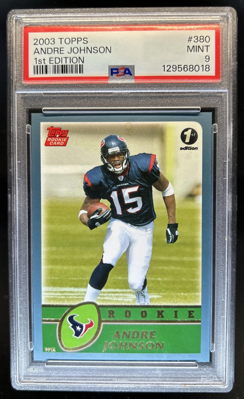 Andre Johnson Topps #380 1st Edition