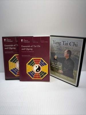 Essentials of Tai Chi and Qigong by David-Dorian Ross DVD Guidebook & Beginners