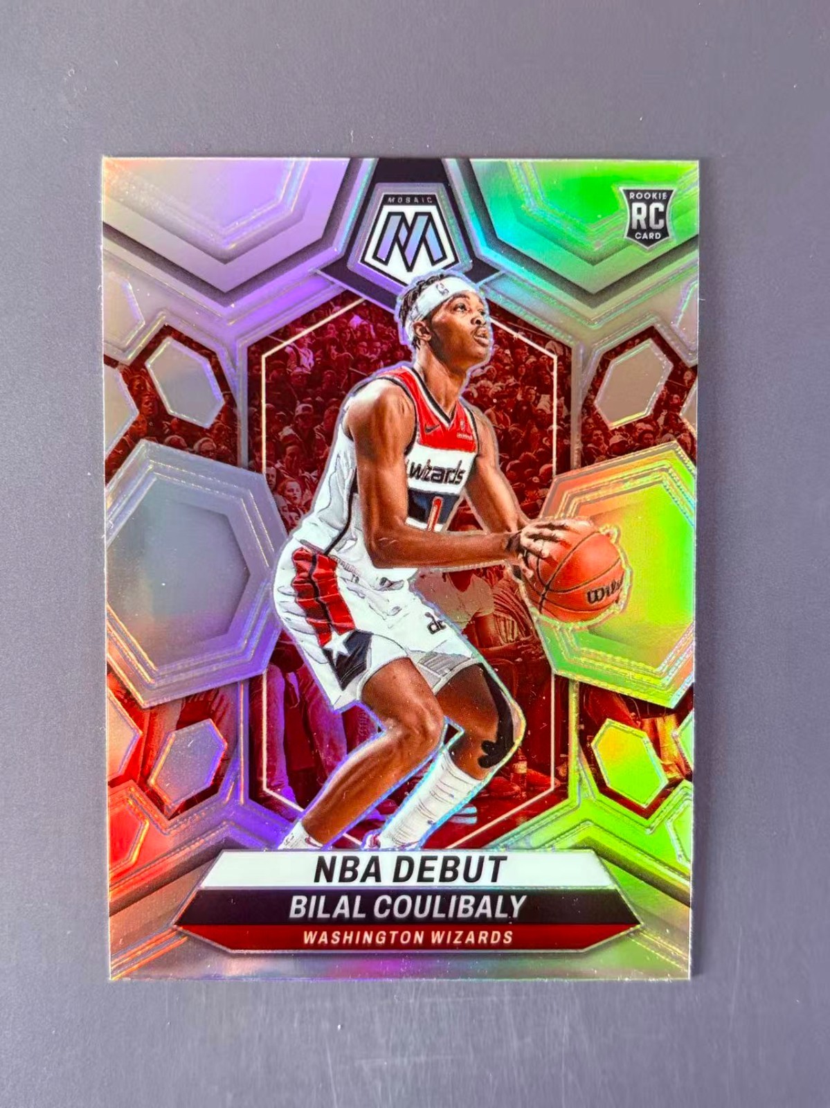 Bilal Coulibaly 2023-24 Panini Mosaic Silver Prizm RC #268