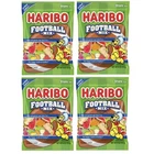Haribo FOOTBALL MIX Gummi Candy Assorted Fruit Gummy Limited Edition 4Pk EXAUG26