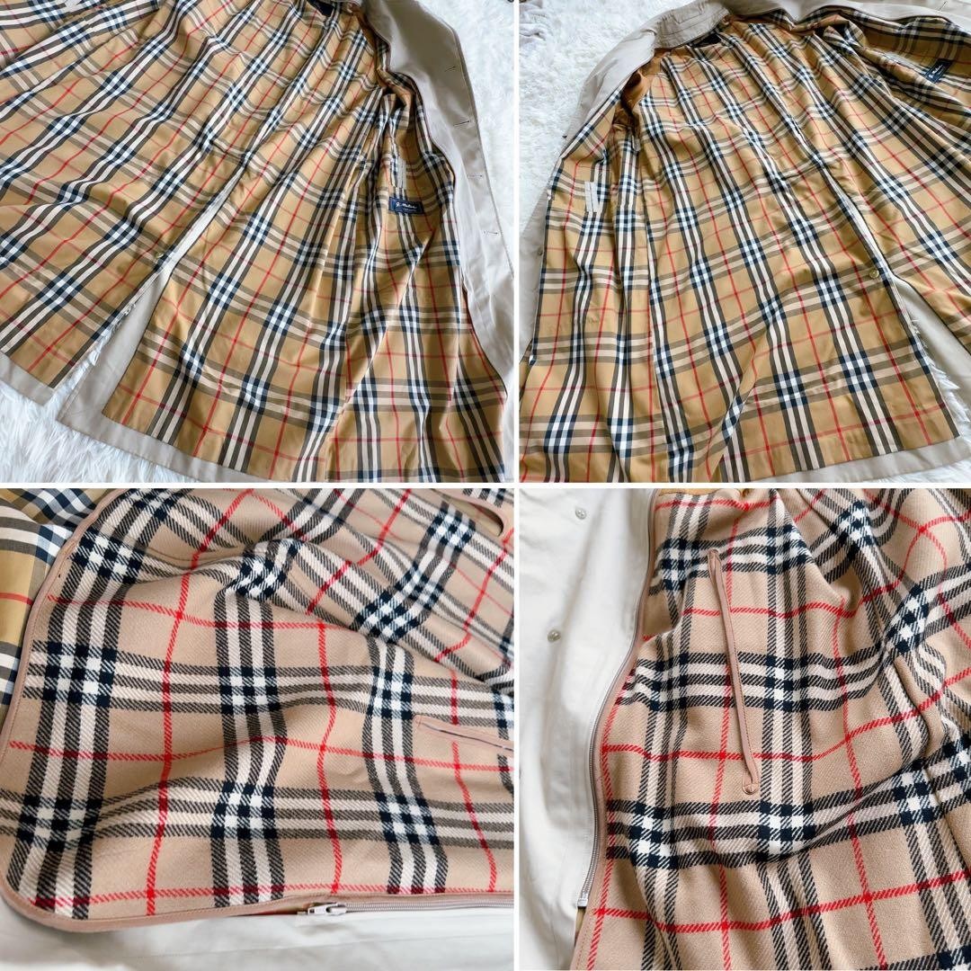 Burberry London Trench Coat in Light Beige with Liner rare Men's From Japan thumbnail 24