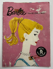 Vintage Barbie Doll TM #1 Pink Ponytail Booklet Gay Parisienne Easter Parade