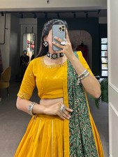 Indian Lengha Wedding Pakistani Party Wear ethnic Designer Bridal Lehenga Choli