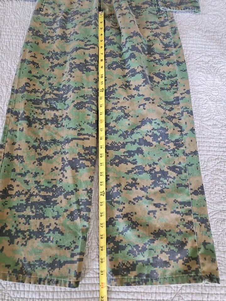 Vintage Rothco Coveralls Adult L Digital Camouflage Lightweight Front Zip - Image 2 of 4