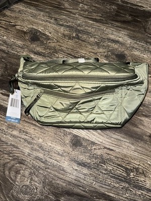 Vera Bradley Outlet Ultralight Large Belt Bag in Deep Lichen Green NWT