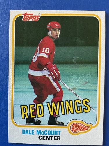 Dale McCourt #21 1981 Topps card