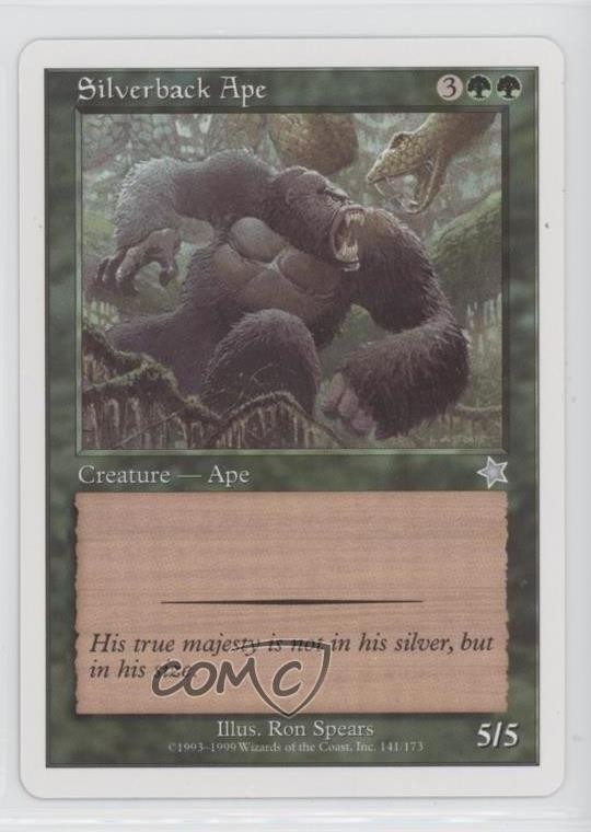 Silverback Ape Magic: Starter 1999 #141 1999