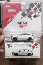 Mini GT TSM #1 1/64 Honda Civic Type R Championship White Diecast Car Model