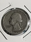 “4x 90% Silver Washington Quarters 1945 1957 1964 P & D”