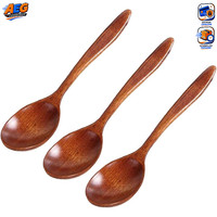 HolzlöFfel Umweltfreundlich 3Er Set 14Cm TeelöFfel FüR Kaffee Tee Honig