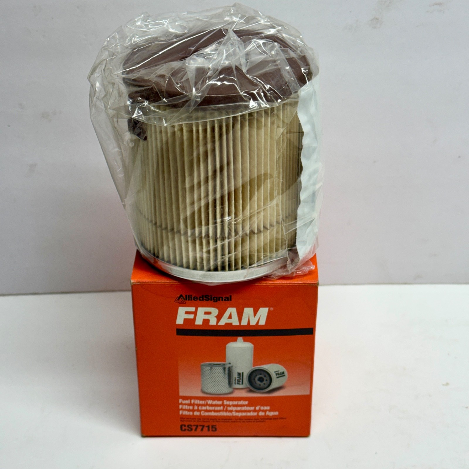 FRAM CS7715 Fuel Water Separator Filter NEW Old Stock NOS AlliedSignal Diesel