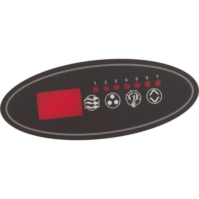 #ad #ad Overlay Hydro Quip Eco 2 Pump 1 Light Aux Small Oval $21.70